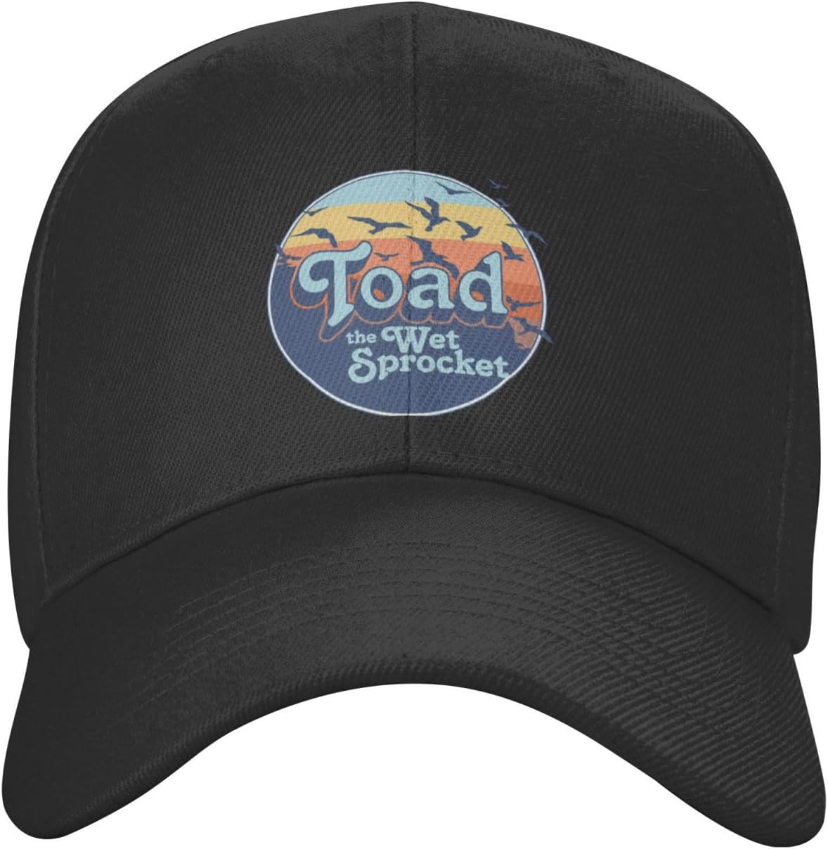 Mans Women's Adjustable Baseball Cap Fashion Outdoors Cycling Dad Hat Black