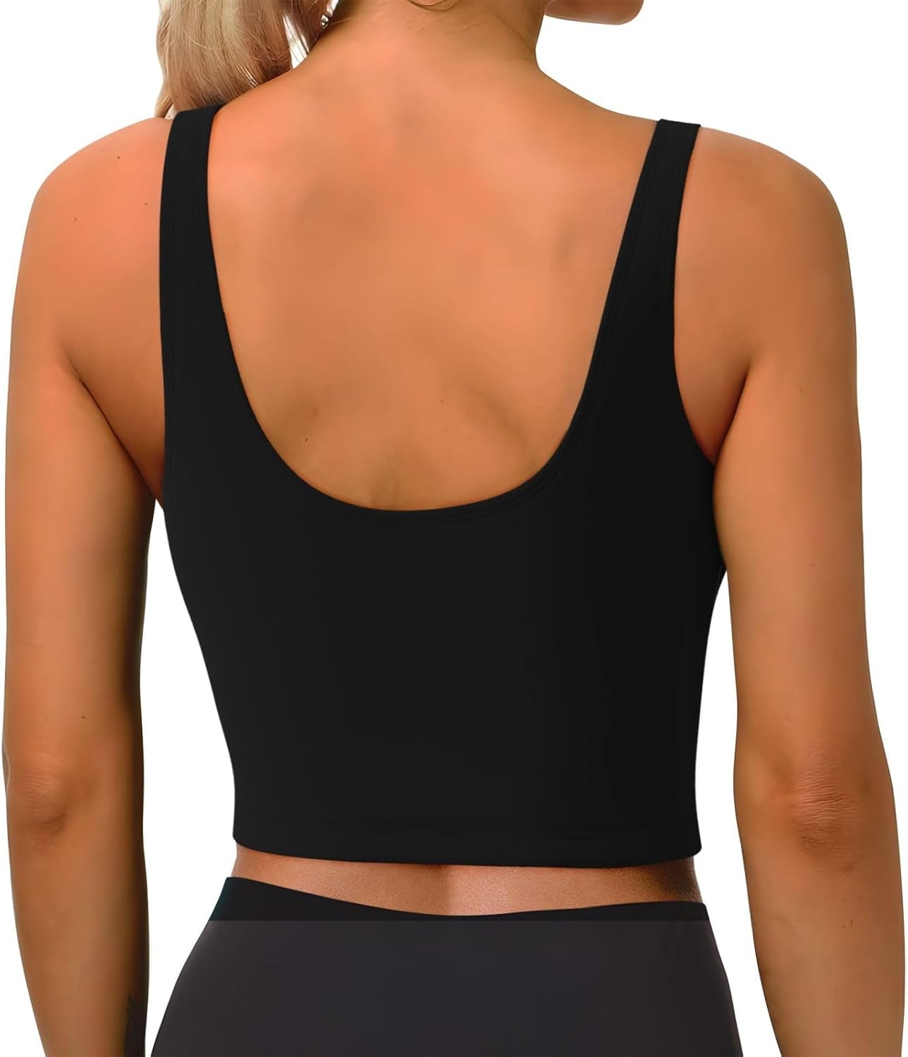 Band Women Tank Tops Fashion Outdoor Running Sleeveless T-Shirts Black